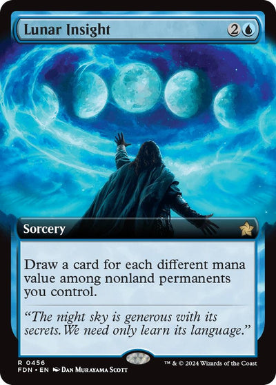 Lunar Insight (Extended Art) (456) (Foundations) (FDN)