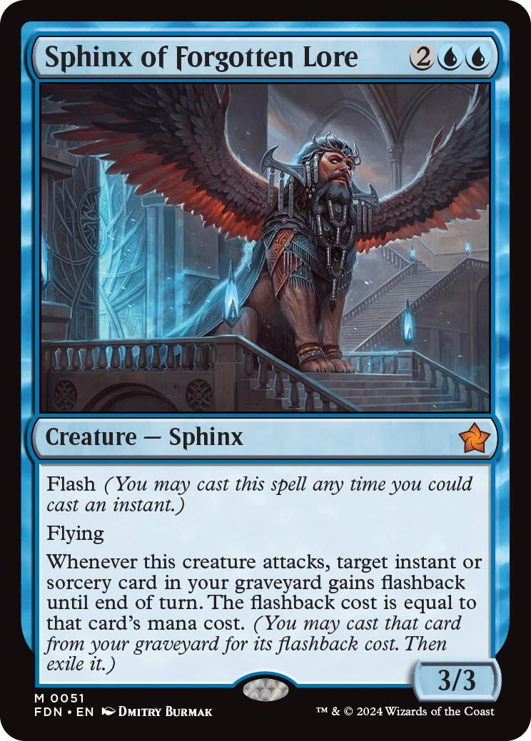 Sphinx of Forgotten Lore (51) (Foundations) (FDN)