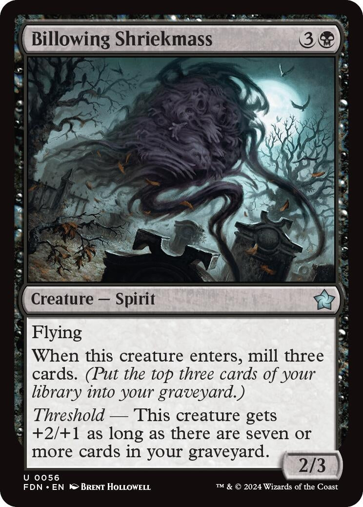 Billowing Shriekmass (56) (Foundations) (FDN)