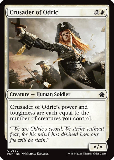 Crusader of Odric (569) (Foundations) (FDN)