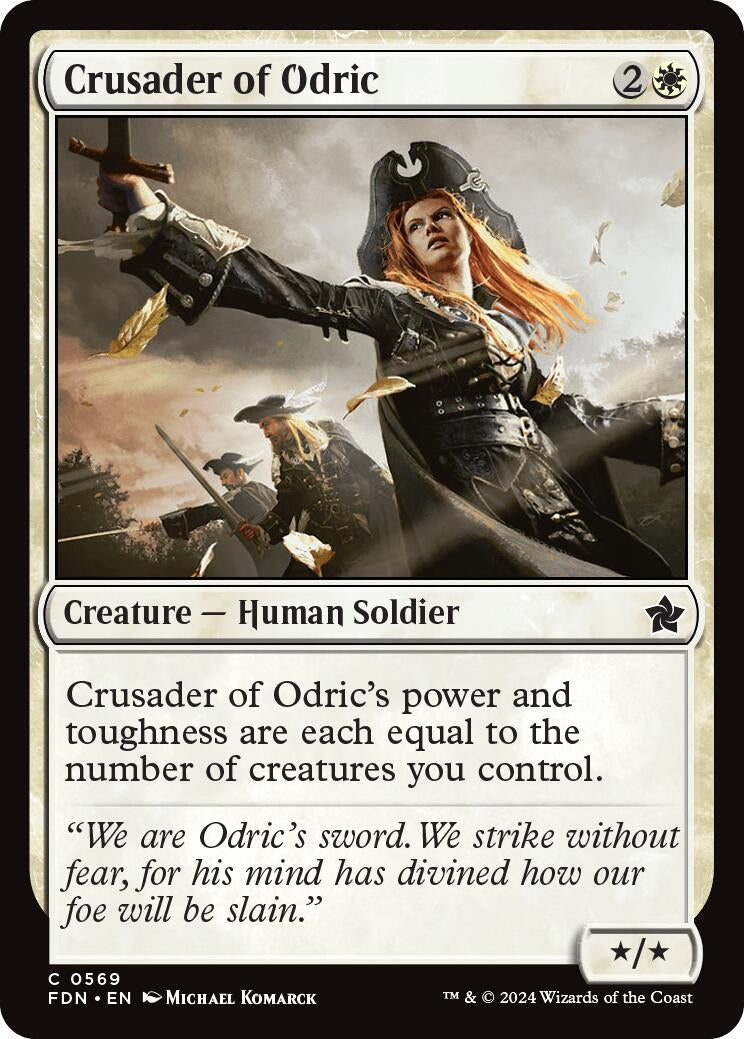 Crusader of Odric (569) (Foundations) (FDN)