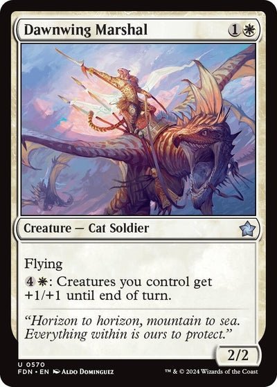 Dawnwing Marshal (570) (Foundations) (FDN)