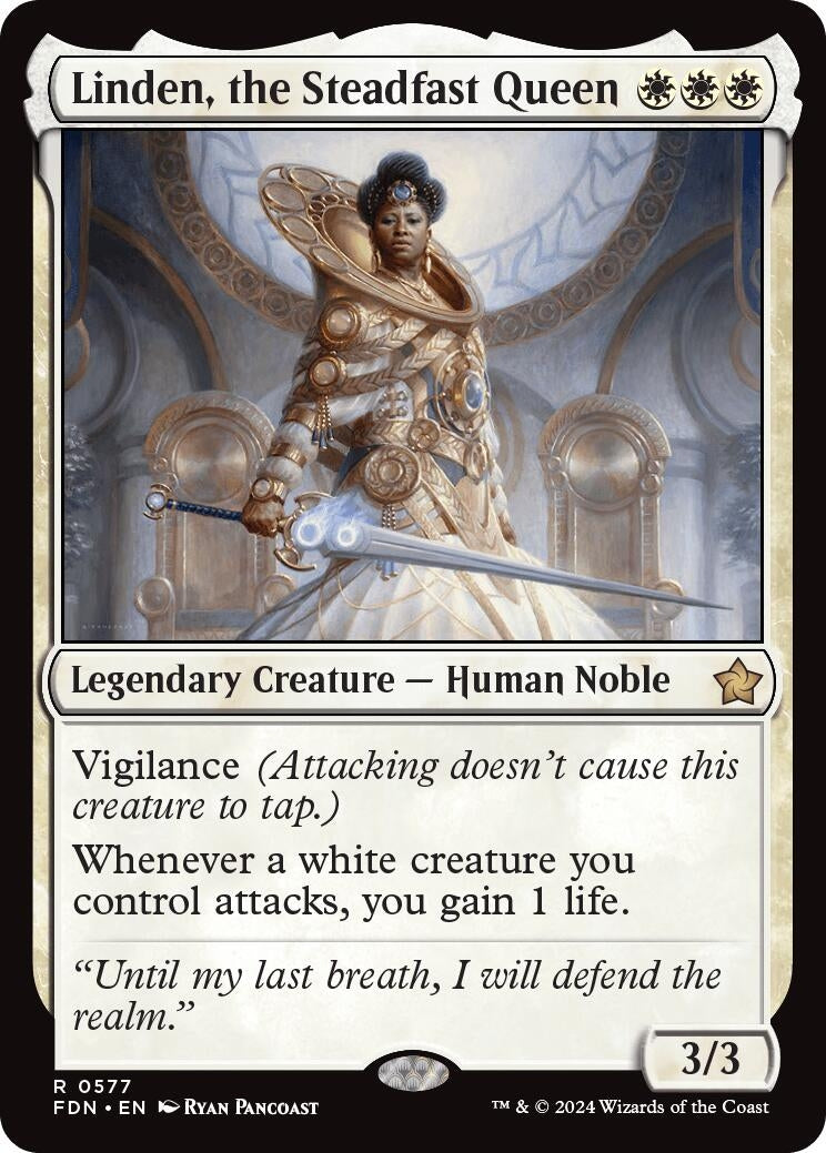 Linden, the Steadfast Queen (577) (Foundations) (FDN)