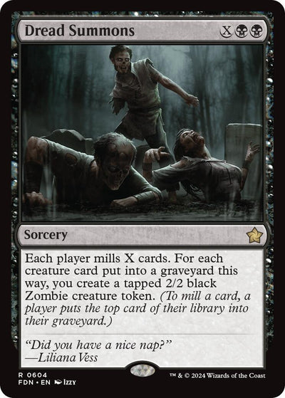 Dread Summons (604) (Foundations) (FDN)