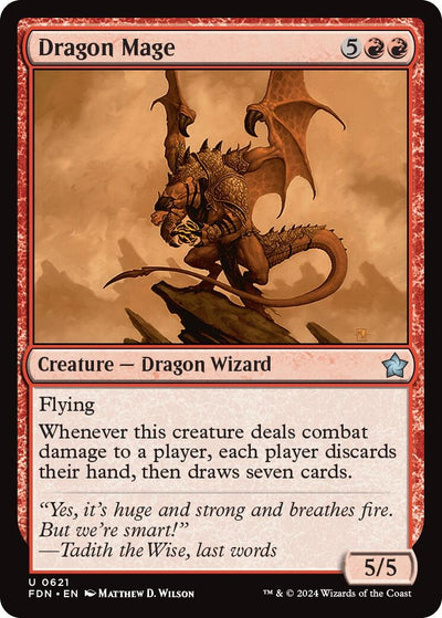 Dragon Mage (621) (Foundations) (FDN)