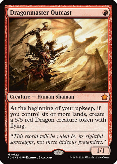 Dragonmaster Outcast (622) (Foundations) (FDN)