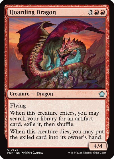 Hoarding Dragon (626) (Foundations) (FDN)