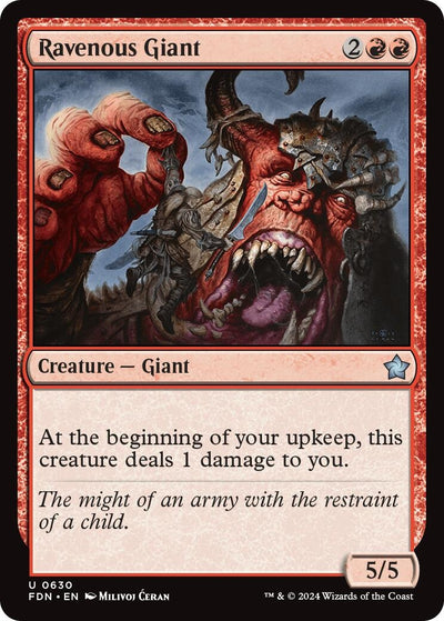 Ravenous Giant (630) (Foundations) (FDN)