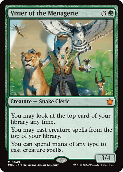 Vizier of the Menagerie (649) (Foundations) (FDN)