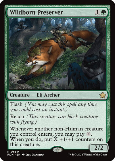 Wildborn Preserver (650) (Foundations) (FDN)