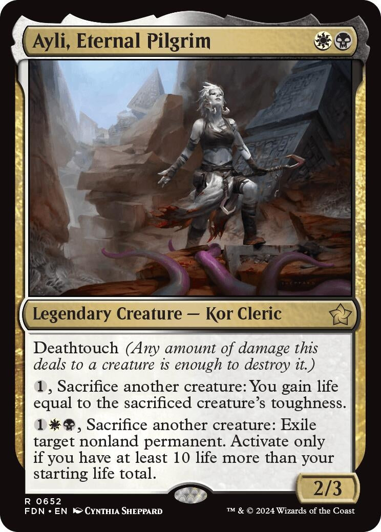 Ayli, Eternal Pilgrim (652) (Foundations) (FDN)