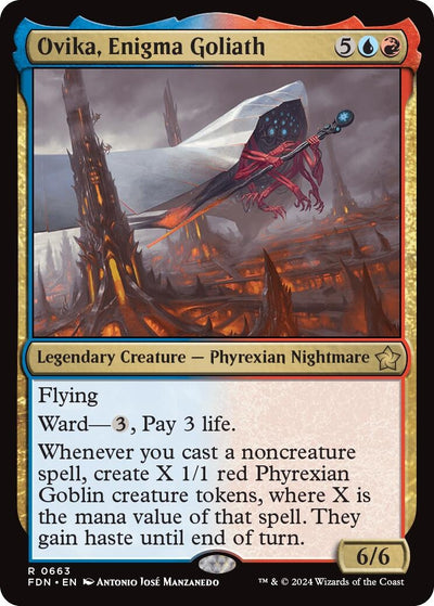 Ovika, Enigma Goliath (663) (Foundations) (FDN)