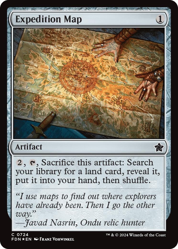 Expedition Map (724) (Foundations) (FDN)