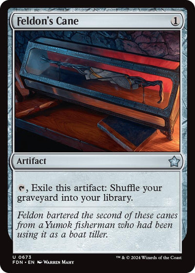 Feldon's Cane (673) (Foundations) (FDN)