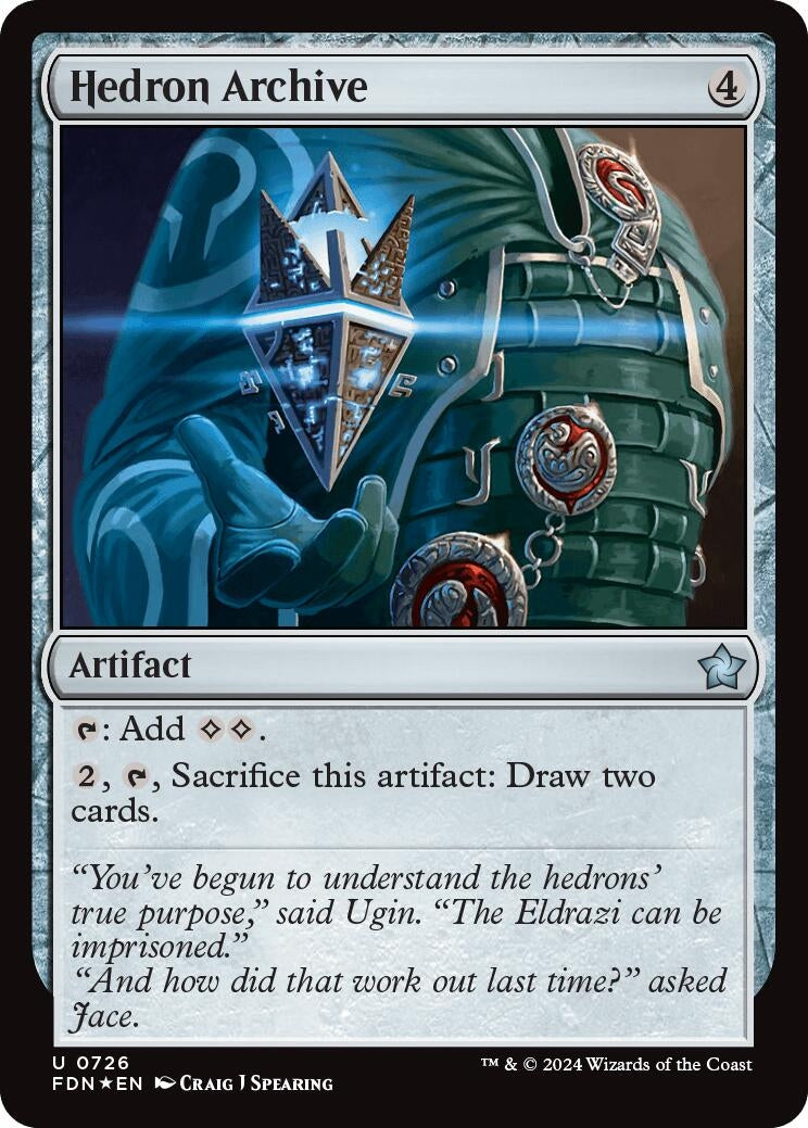 Hedron Archive (726) (Foundations) (FDN)