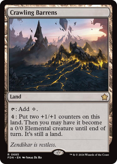 Crawling Barrens (685) (Foundations) (FDN)