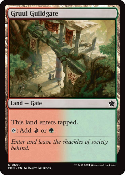 Gruul Guildgate (690) (Foundations) (FDN)
