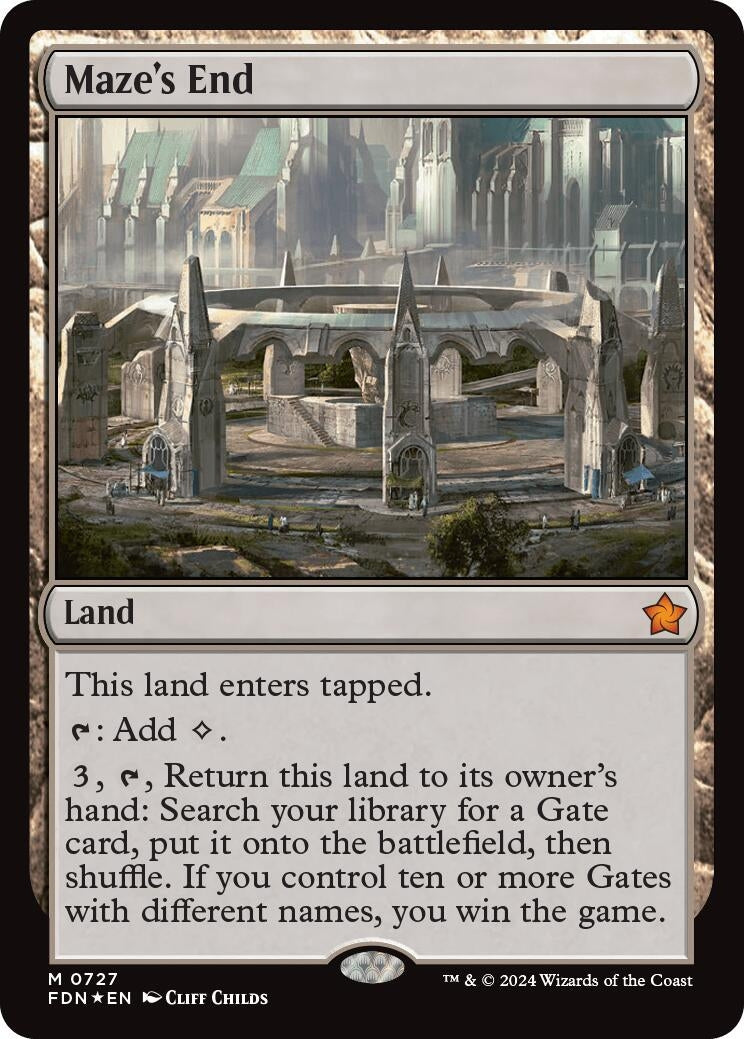 Maze's End (727) (Foundations) (FDN)