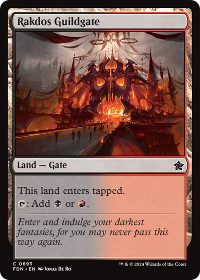 Rakdos Guildgate (693) (Foundations) (FDN)
