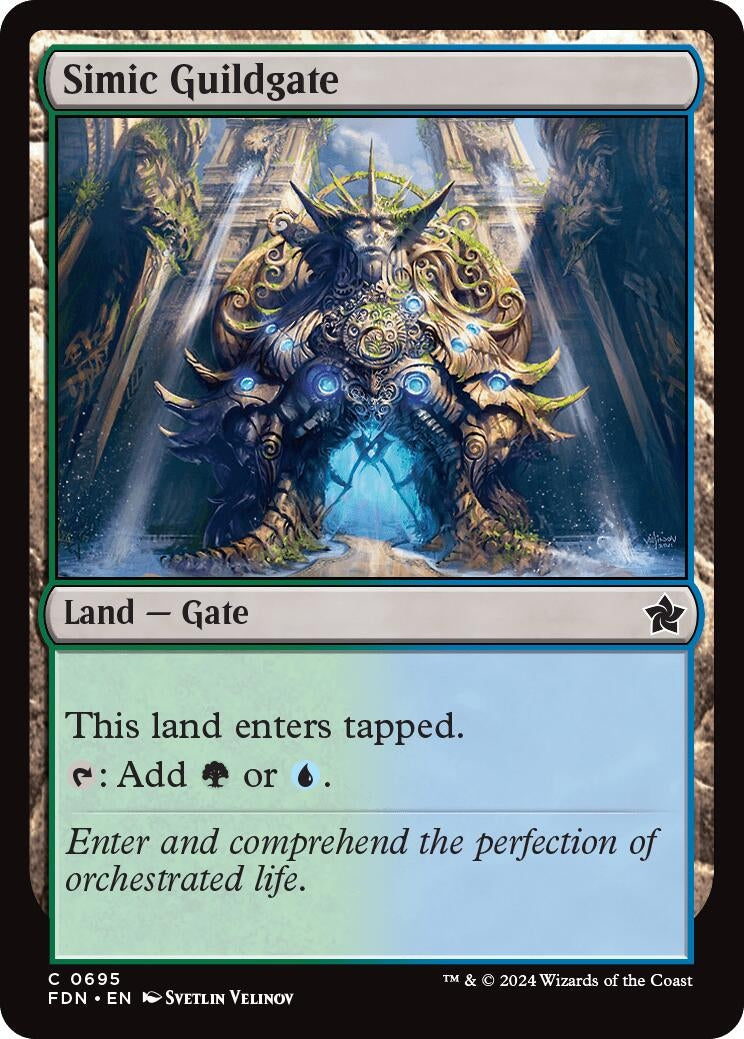 Simic Guildgate (695) (Foundations) (FDN)