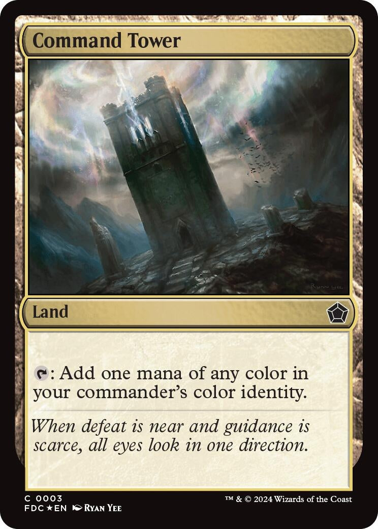 Command Tower (3) (Commander: Foundations)