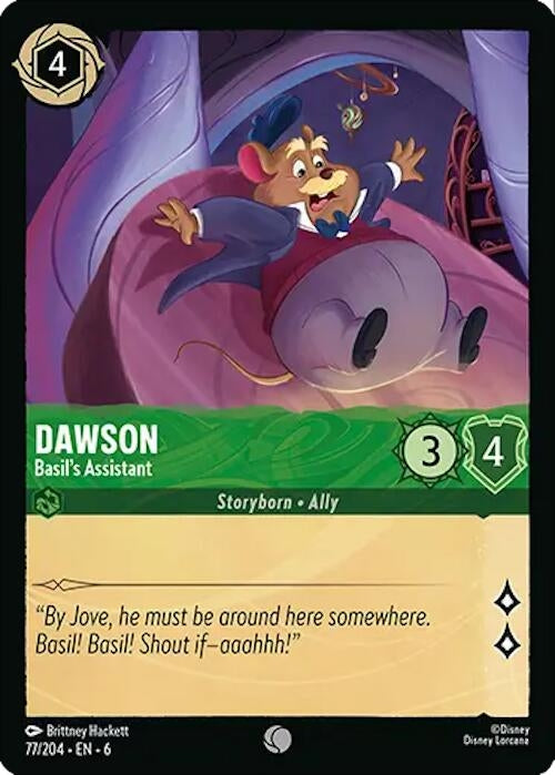 Dawson - Basil's Assistant (77/204) (Azurite Sea)