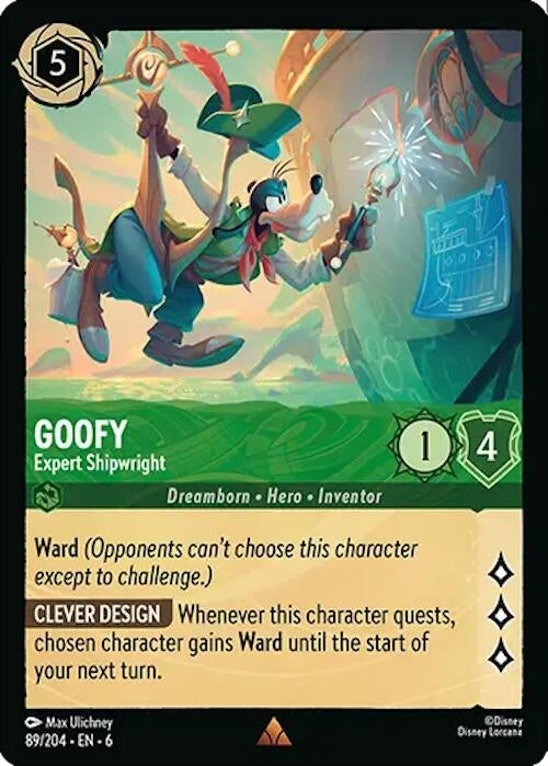 Goofy - Expert Shipwright (89/204) (Azurite Sea)