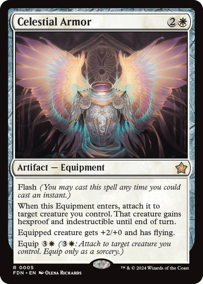 Celestial Armor (5) (Foundations) (FDN)