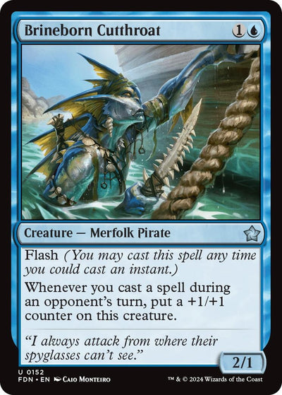 Brineborn Cutthroat (152) (Foundations) (FDN)