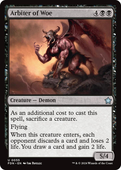 Arbiter of Woe (55) (Foundations) (FDN)