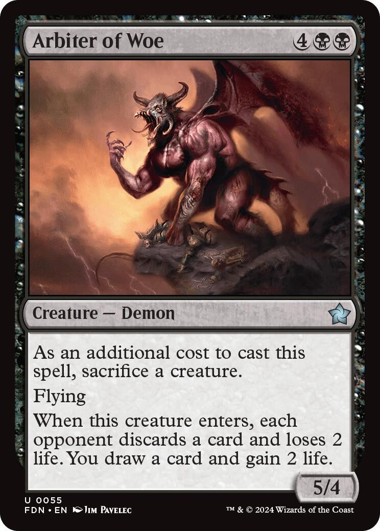 Arbiter of Woe (55) (Foundations) (FDN)