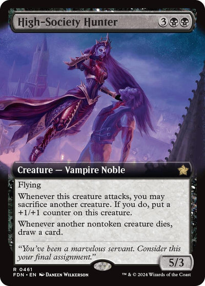 High-Society Hunter (Extended Art) (461) (Foundations) (FDN)