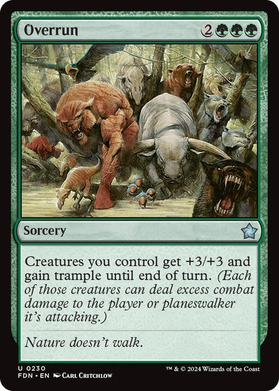 Overrun (230) (Foundations) (FDN)