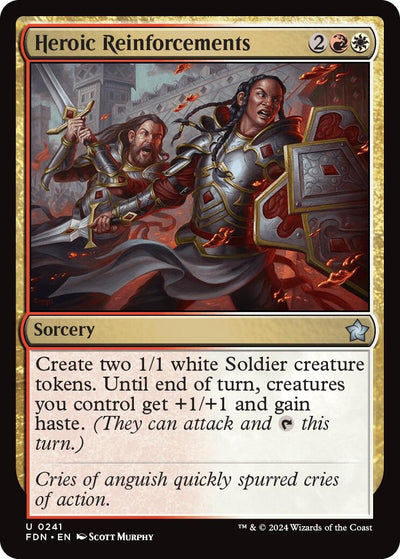 Heroic Reinforcements (241) (Foundations) (FDN)