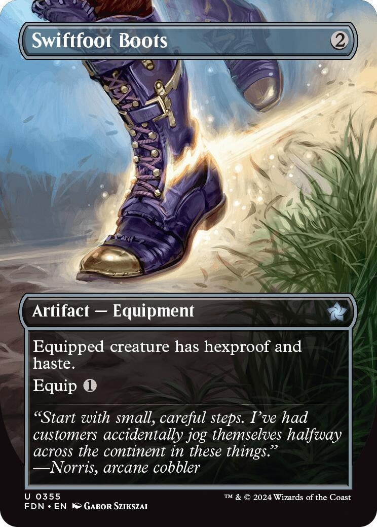Swiftfoot Boots (Borderless) (355) (Foundations) (FDN)
