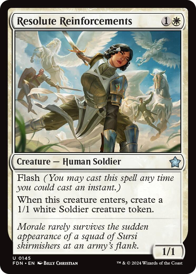 Resolute Reinforcements (145) (Foundations) (FDN)