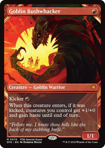 Goblin Bushwhacker (Showcase) (78) (Special Guests)