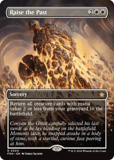 Raise the Past (Borderless) (300) (Foundations) (FDN)