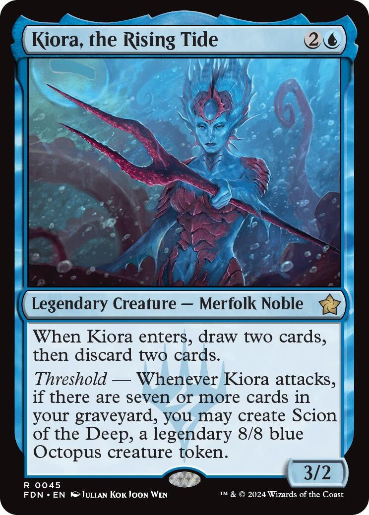 Kiora, the Rising Tide (45) (Foundations) (FDN)