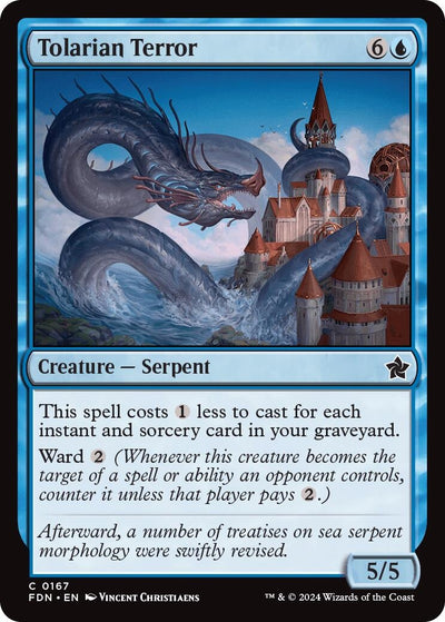 Tolarian Terror (167) (Foundations) (FDN)
