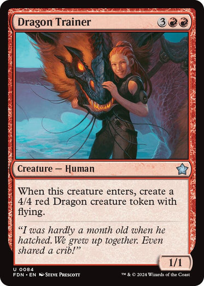 Dragon Trainer (84) (Foundations) (FDN)