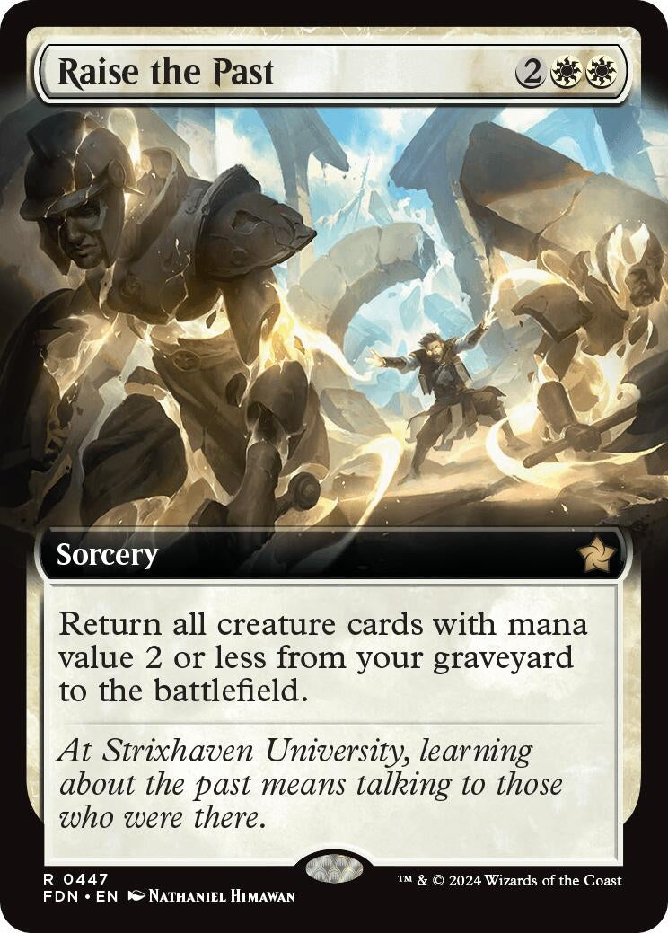Raise the Past (Extended Art) (447) (Foundations) (FDN)
