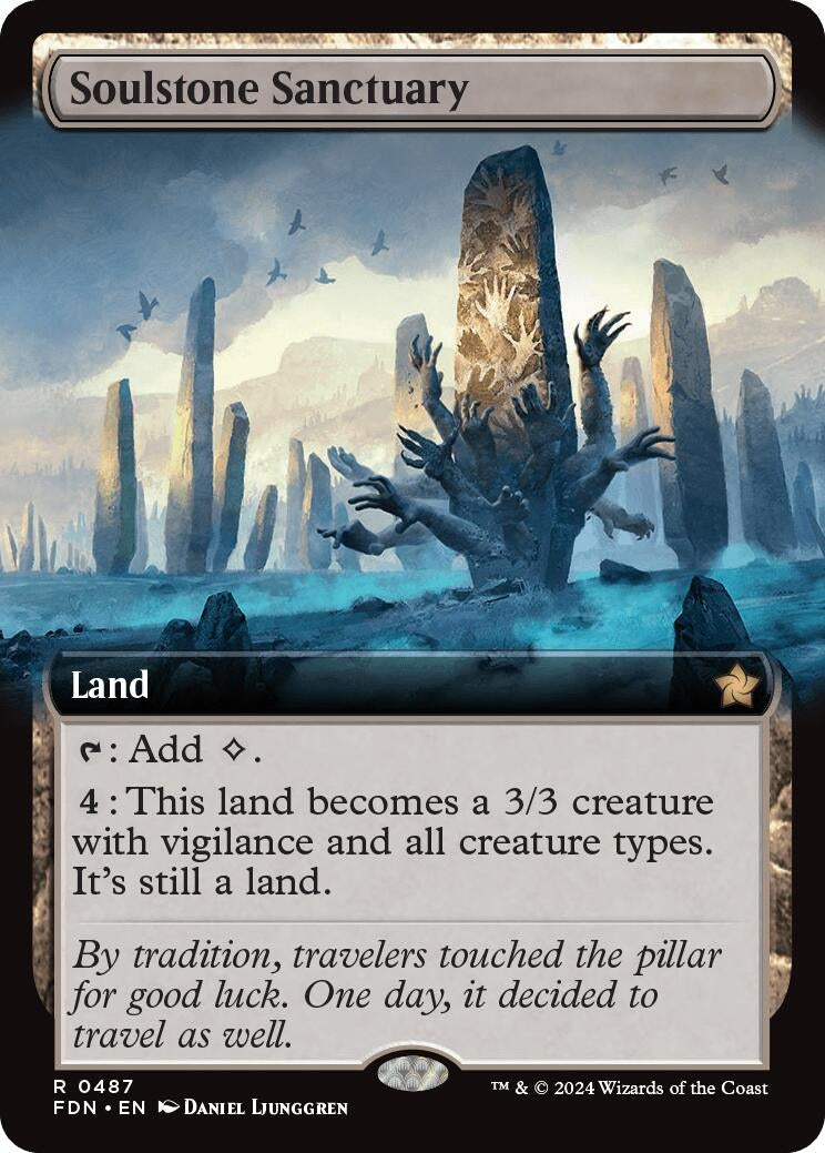 Soulstone Sanctuary (Extended Art) (487) (Foundations)