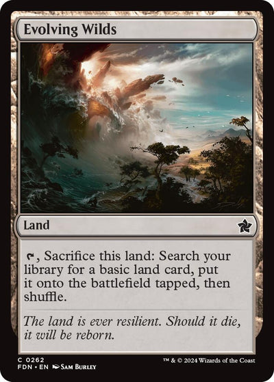 Evolving Wilds (262) (Foundations) (FDN)