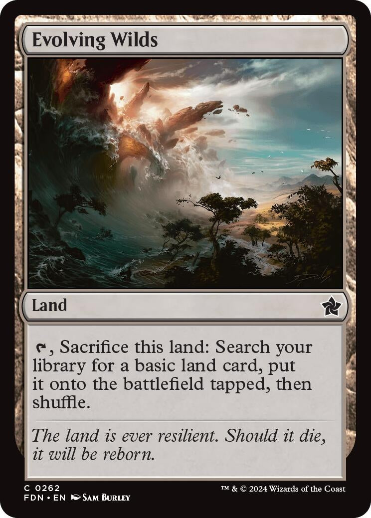 Evolving Wilds (262) (Foundations) (FDN)