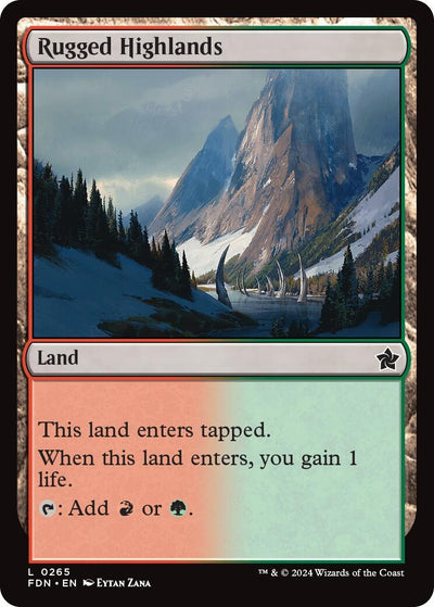 Rugged Highlands (265) (Foundations) (FDN)