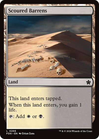 Scoured Barrens (266) (Foundations) (FDN)