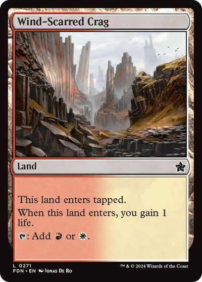 Wind-Scarred Crag (271) (Foundations) (FDN)