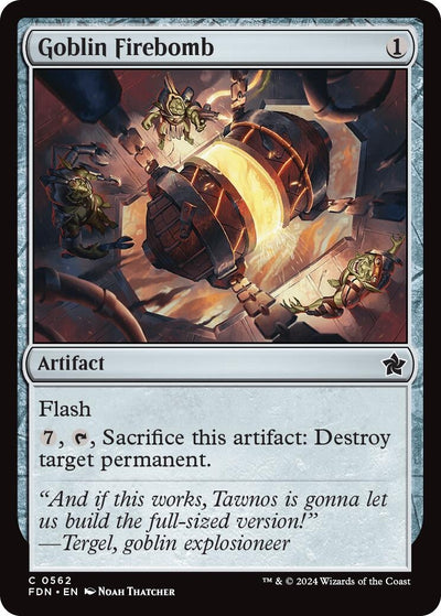 Goblin Firebomb (562) (Foundations) (FDN)