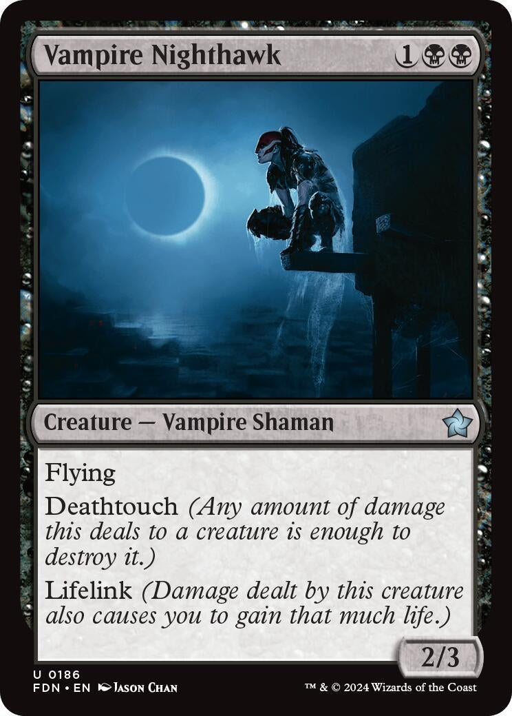 Vampire Nighthawk (186) (Foundations) (FDN)